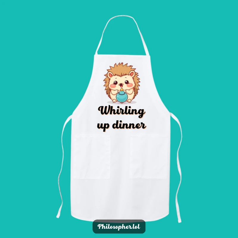 Funny Hedgehog Apron: Cook Up Laughs with This Hilarious Kitchen Tool