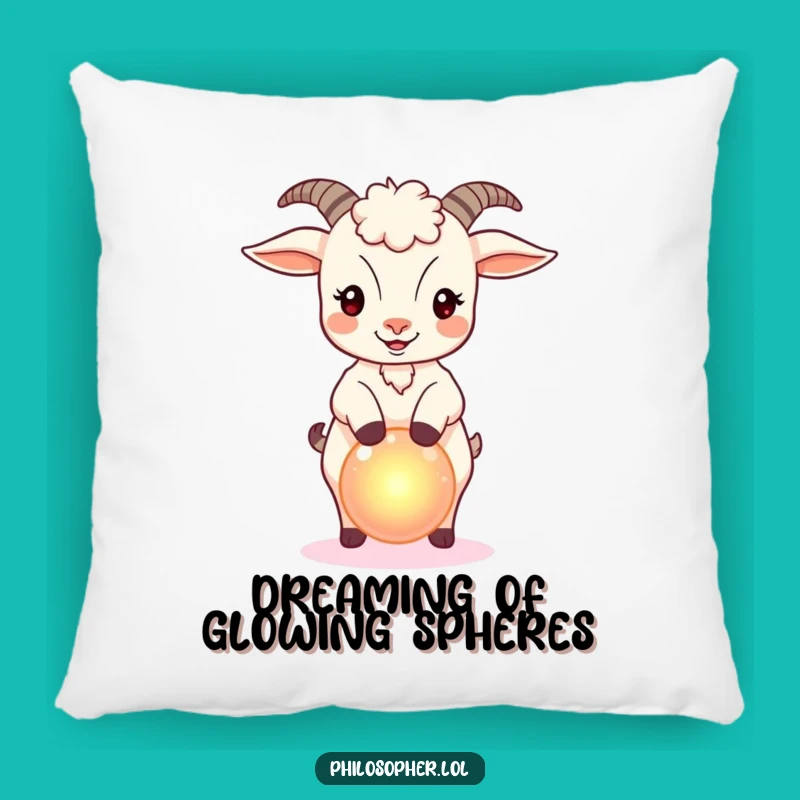 Funny Goat Magic Pillow - Cozy Enchanting Comfort, Perfect Gift!