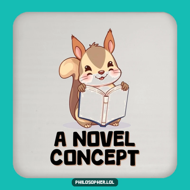 Funny Squirrel Coaster: Protect Your Table with a Smile!