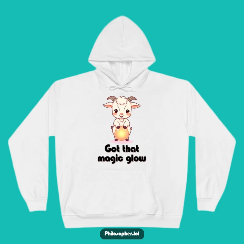 Funny Goat Magic Hoodie - Cozy Enchantment, Perfect Gift!