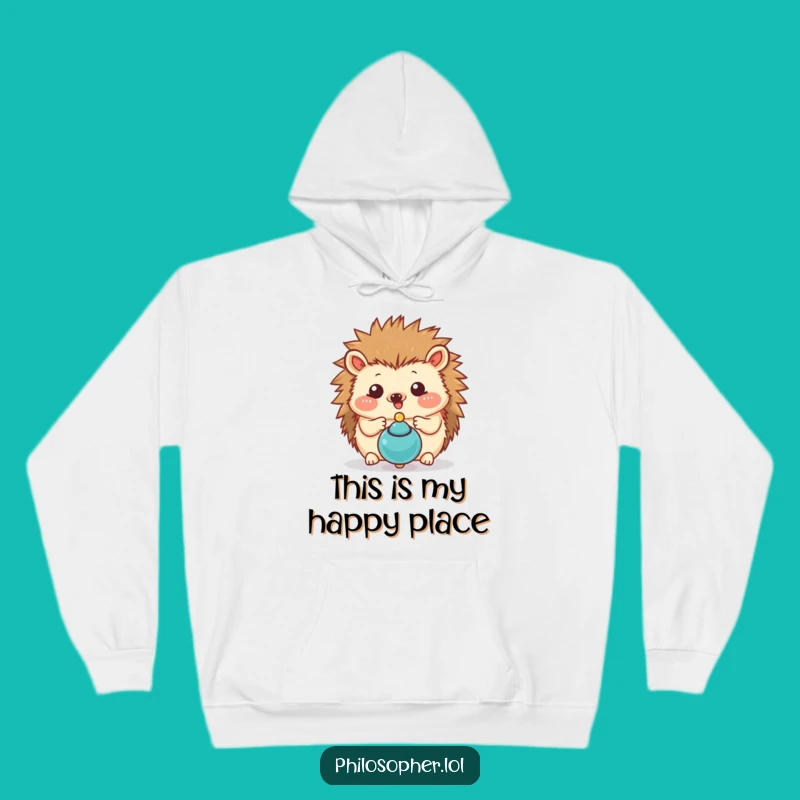 Funny Hedgehog Hoodie: Cozy Up with This Hilarious Pondering Apparel
