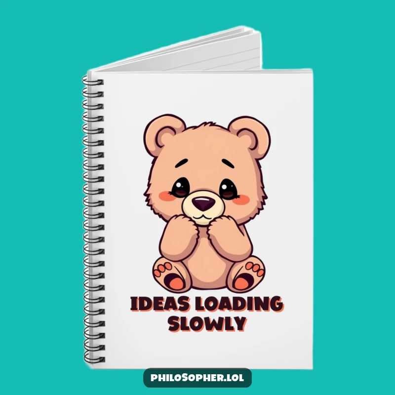 Funny Bear Cub Notebook: Jot Down Your Brilliant Ideas in This Hilarious Journal