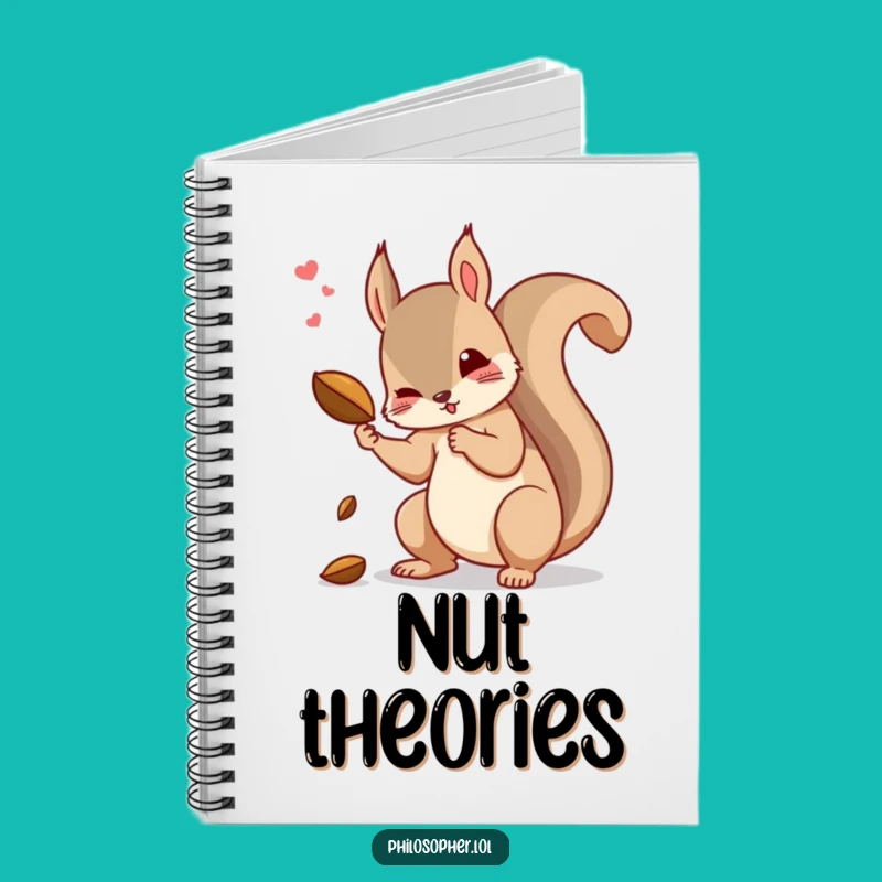 Funny Squirrel Notebook: Jot Down Your Philosophical Musings