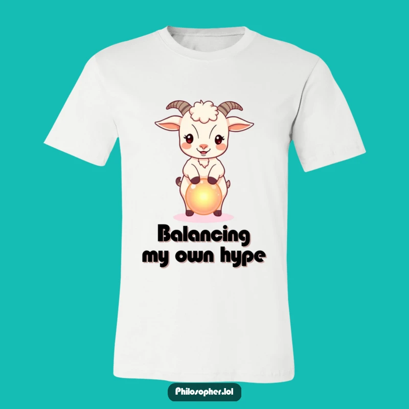 Funny Goat Magic T-Shirt - Enchanting Balance Tee, Great Gift!